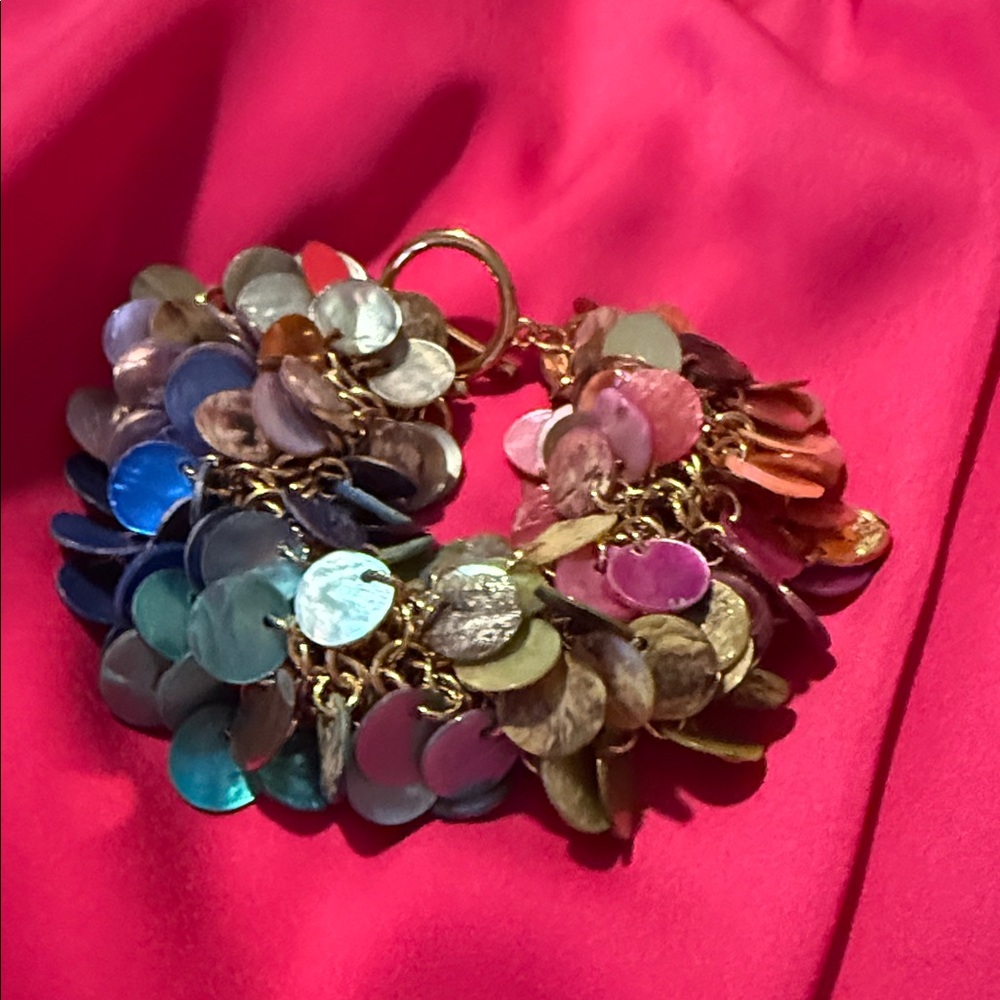 Juicy Couture Sequin Bracelet with Star Charm
